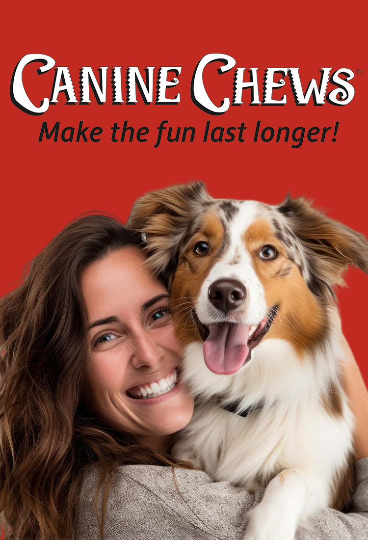 mobile banner for canine chews brand