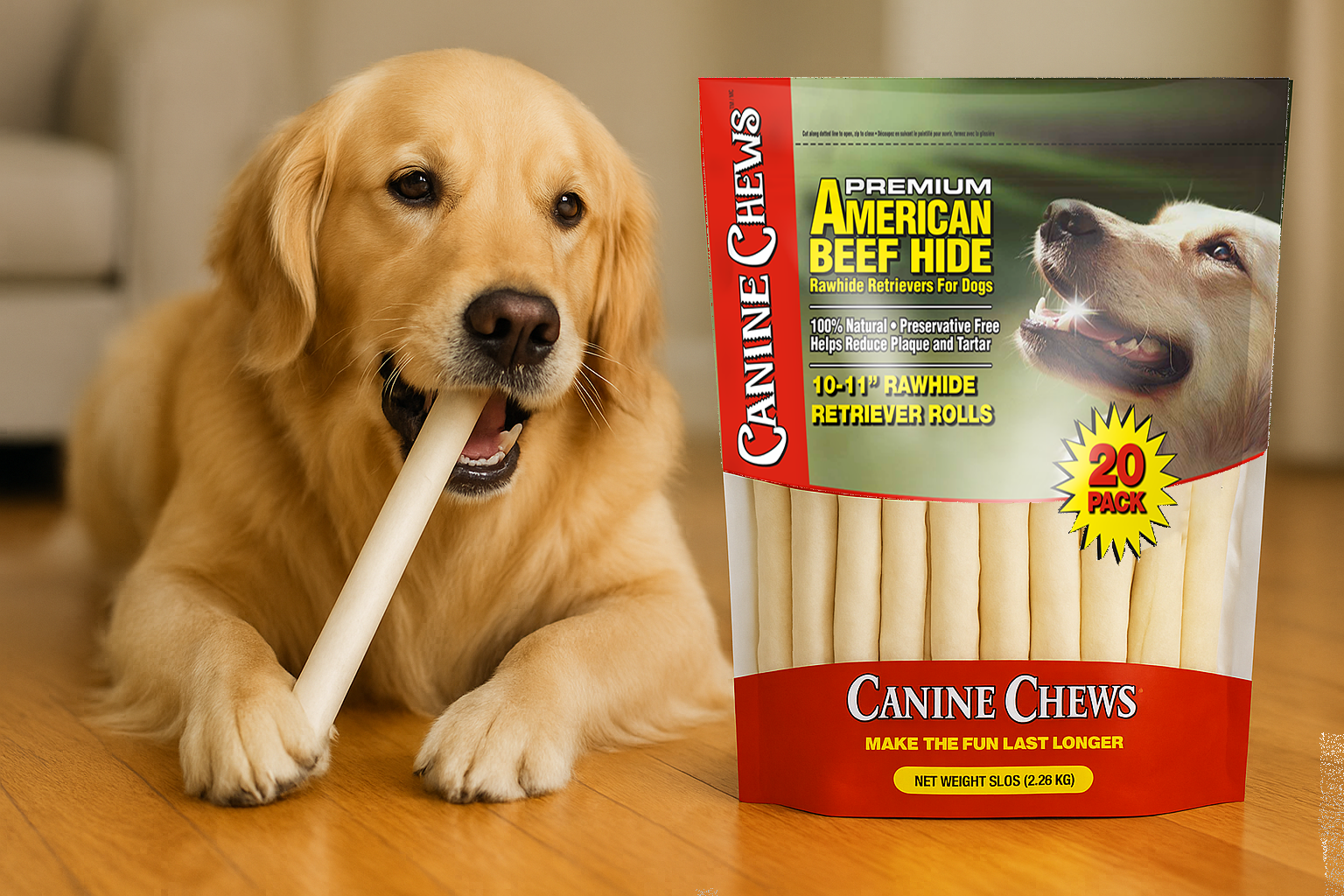 The Secret to Keeping Your Dog Happy: Long-Lasting Chews for Health and Joy